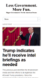 Mobile Screenshot of lessgovmorefun.com